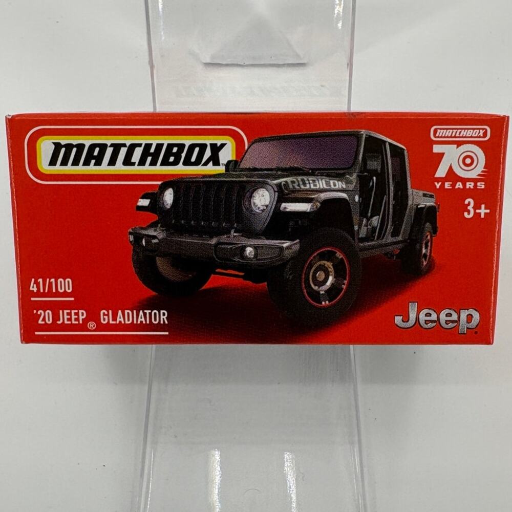 Matchbox Power Grabs '20 Jeep Gladiator 70 Years